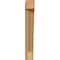 Ekena Millwork Traditional Block Rough Sawn Bracket, Western Red Cedar, 4"W x 16"D x 28"H BKT04X16X28TRA05RWR - alternate 3